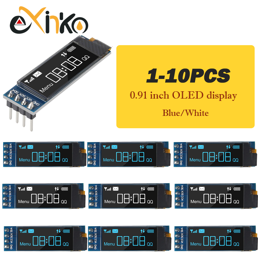 1-10pcs 0.91 inch OLED Display - đánh giá và giá Oled Display 0.96
