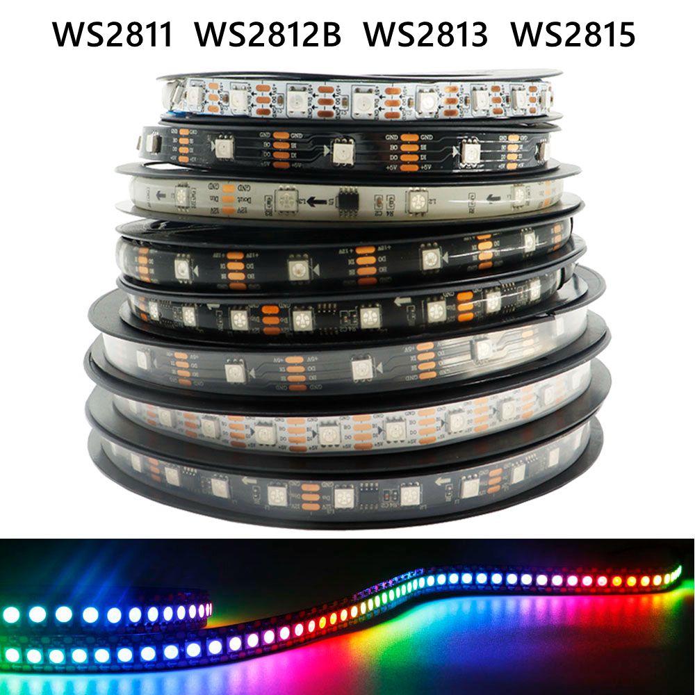 WS2811 WS2812B WS2813 WS2815 5 - đánh giá và giá Ws2812B Strip 5V