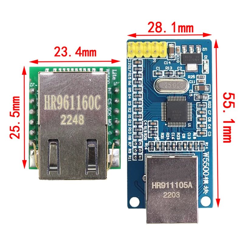 AA60 W5500 Ethernet Network Mo - đánh giá và giá Ethernet W5500