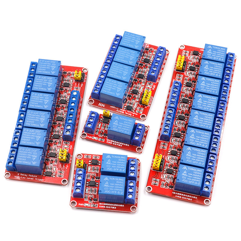 1/2/4/8-channel 5v/12v/24v Rel - đánh giá và giá Relay Module 1 Channel
