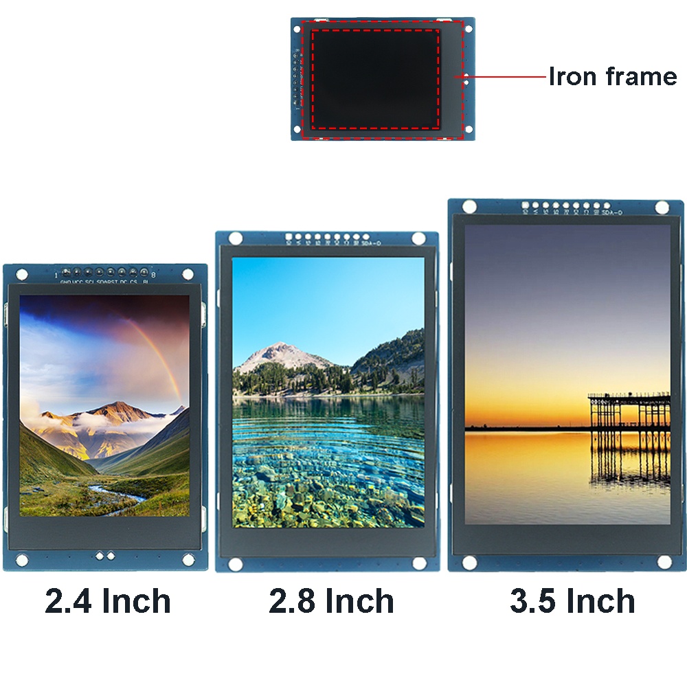 LAOBEI 2.4/2.8/3.5 Inch TFT LC - đánh giá và giá Tft Display 2.4