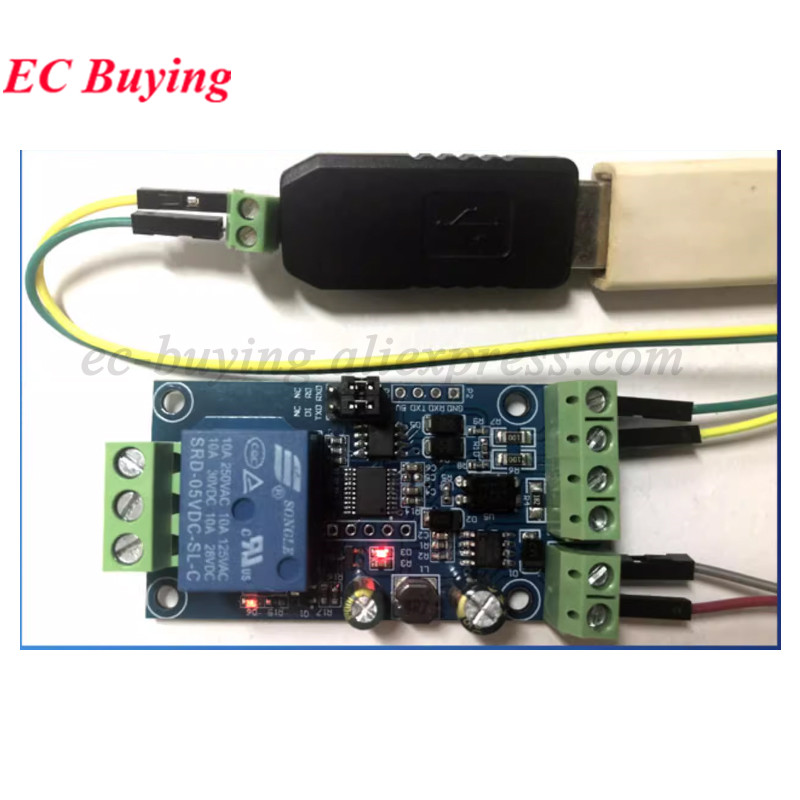 Modbus-Rtu 1/2 Kênh 7-24V Tiếp - đánh giá và giá Relay Module 4 Channel