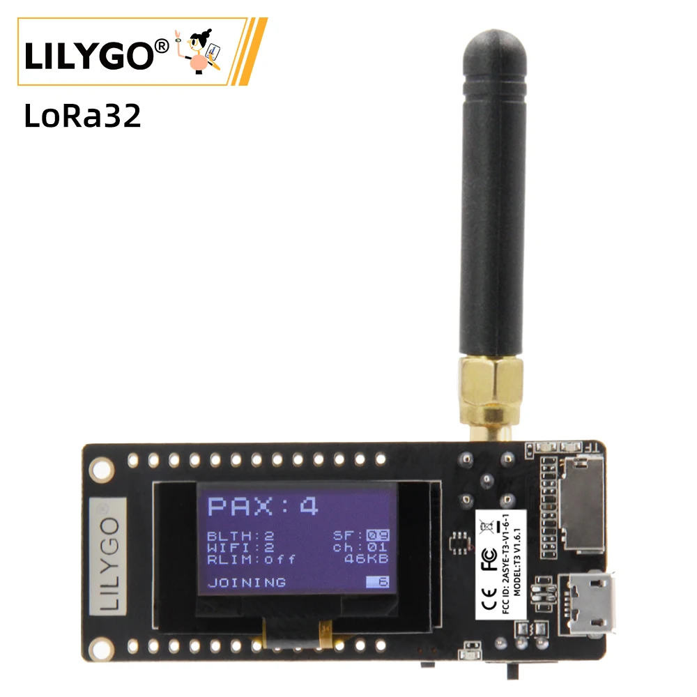LILYGO® TTGO LoRa32 V2.1_1.6 V - đánh giá và giá Oled Display 0.96