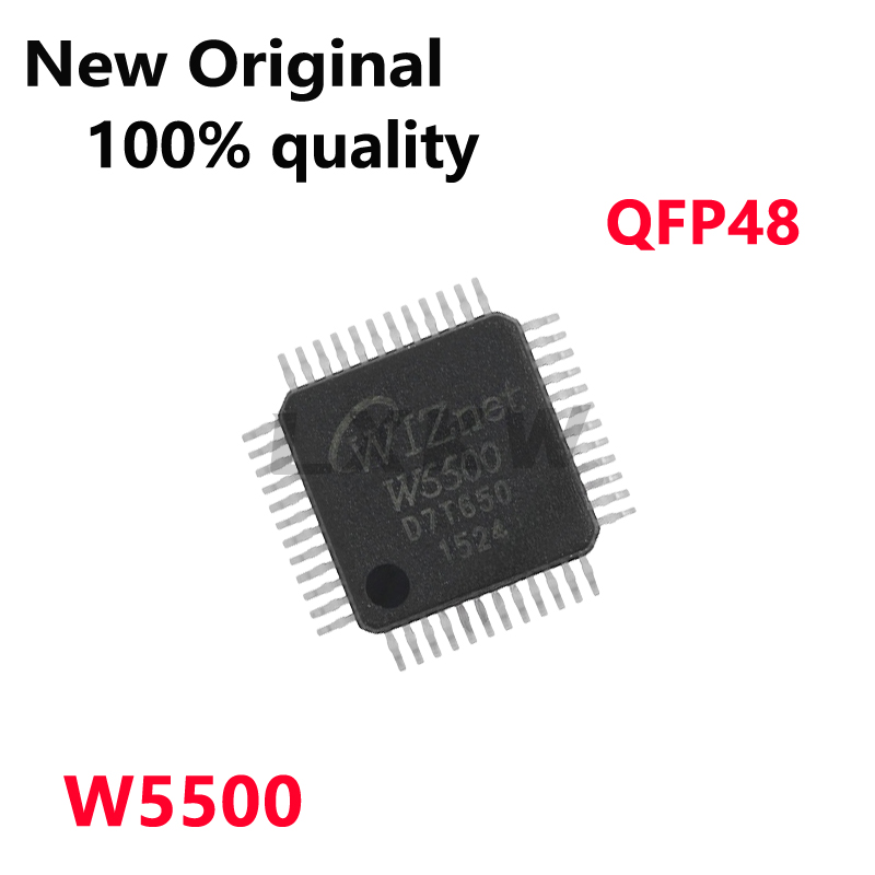 1~5/PCS New Original W5500 QFP - đánh giá và giá Ethernet W5500