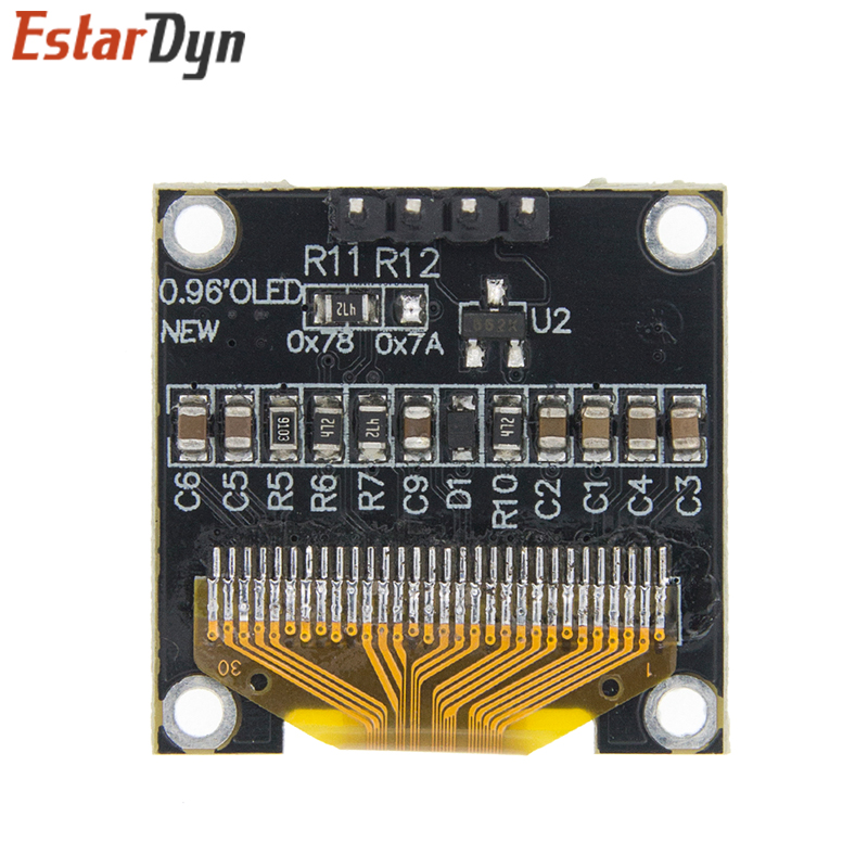 0.96 inch IIC SPI Serial 7/4Pi - đánh giá và giá Oled Display 0.96