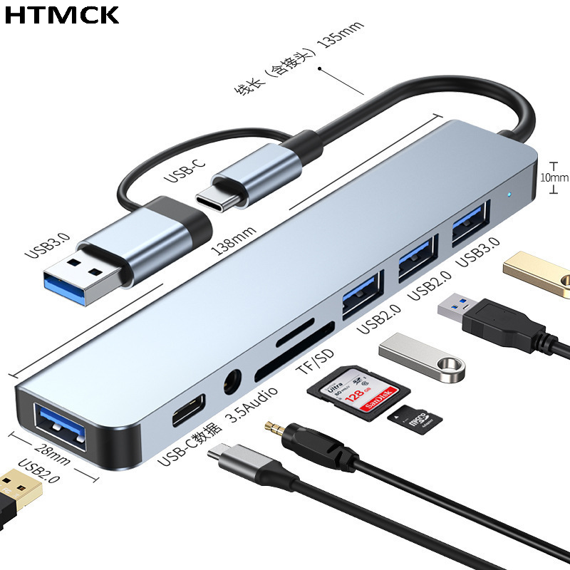 8-in-2 USB Type-C Multiport Do - đánh giá và giá Sd Card Module