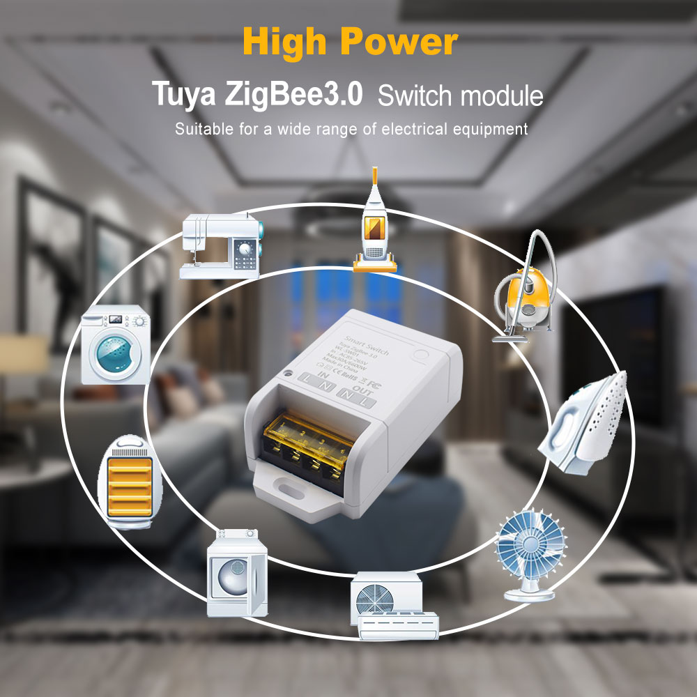 1-10pcs 30A 6600W Zigbee Smart - đánh giá và giá Relay Module 1 Channel
