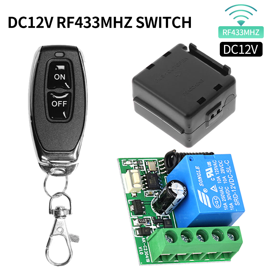 433MHz DIY Wireless Switch DC1 - đánh giá và giá Ir Remote Module