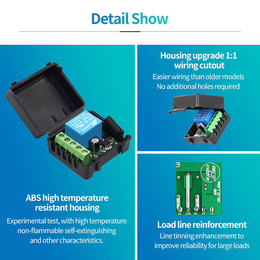 433MHz DIY Wireless Switch DC1 - đánh giá và giá Ir Remote Module
