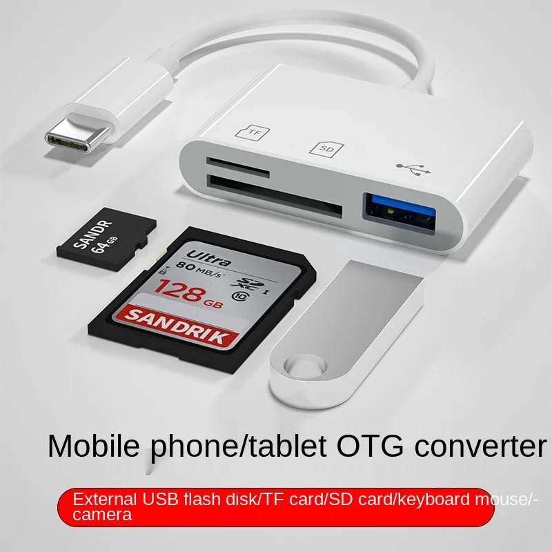 3 In 1 Type-c To USB C A OTG A - đánh giá và giá Sd Card Module