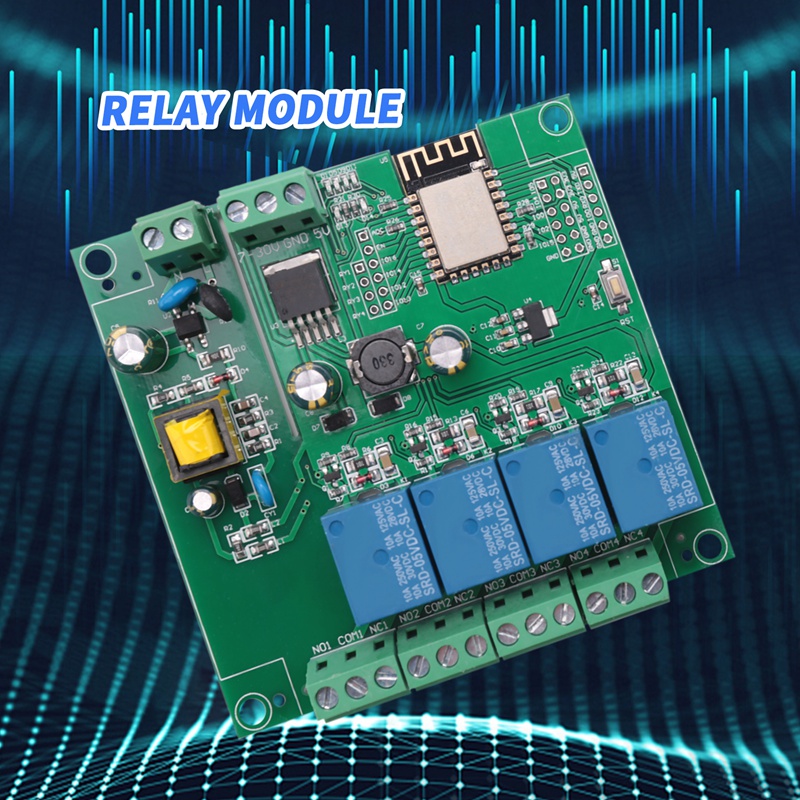 ESP8266 Wireless WIFI 4 Channe - đánh giá và giá Relay Module 4 Channel