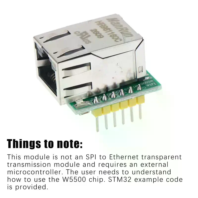 Electronics USR-ES1 W5500 Chip - đánh giá và giá Ethernet W5500