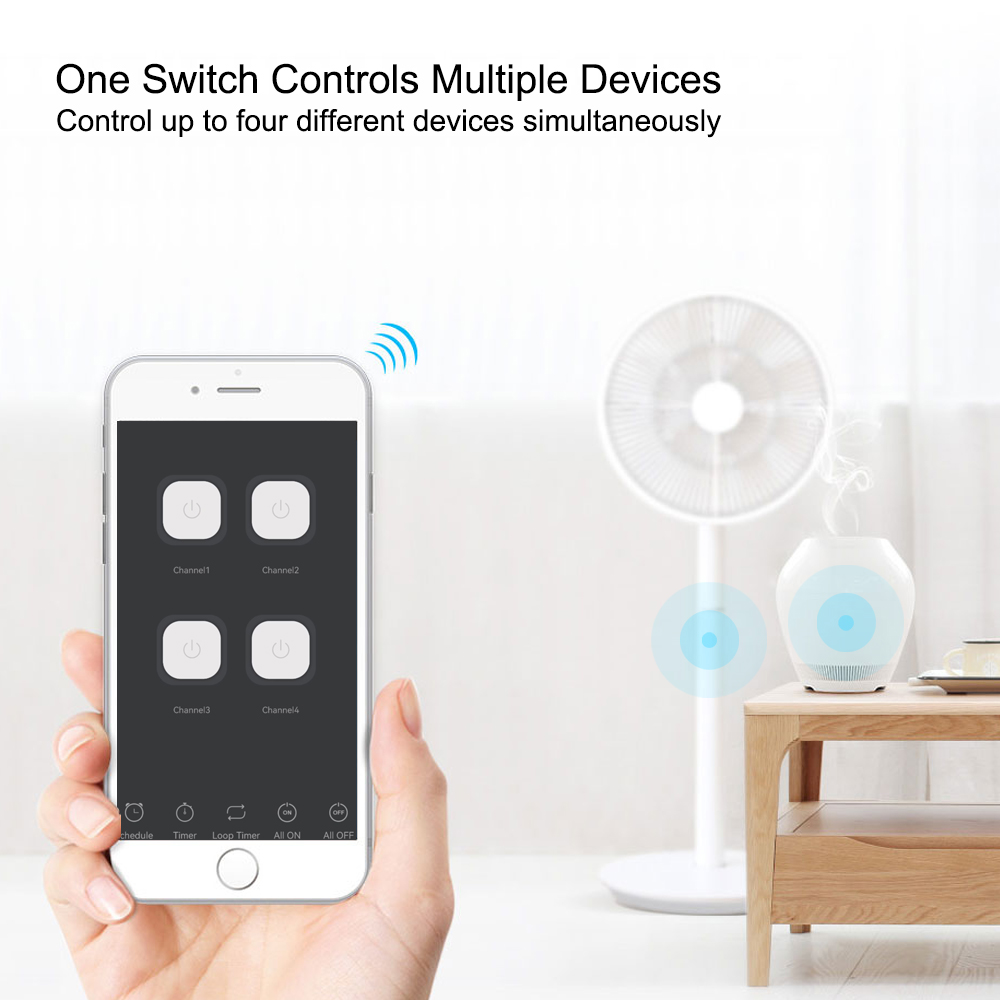 Smart Switch 4CH Relay Module  - đánh giá và giá Relay Module 4 Channel
