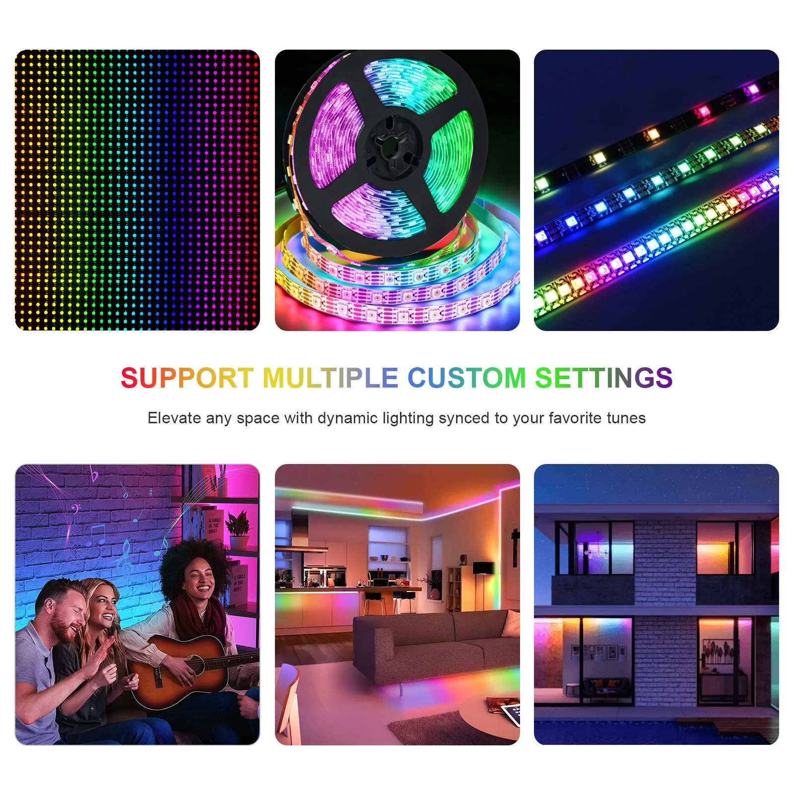SP530E All In One LED Controll - đánh giá và giá Ws2812B Strip 5V