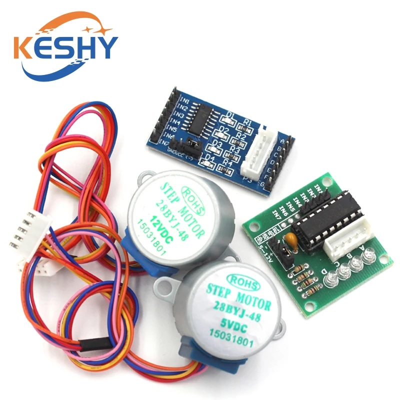 5V 4-Phase 28BYJ-48 DC Gear St - đánh giá và giá Stepper Motor 28Byj