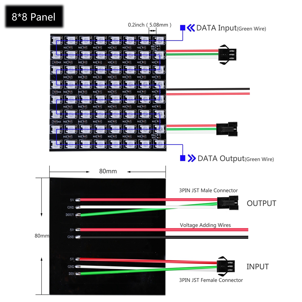 WS2812B LED Kỹ Thuật Số Linh H - đánh giá và giá Ws2812B Strip 5V